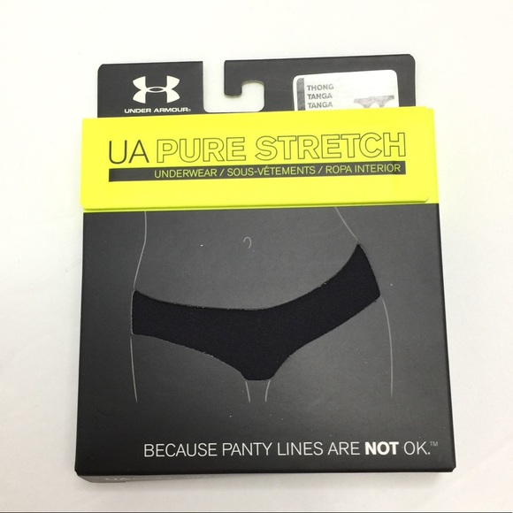 UA Pure Stretch Light Seamless Invisible Thong NIB - Picture 7 of 7